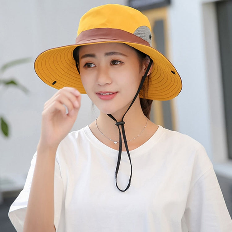 9002 Summer Women Outdoor Sun Hats Fisherman Hat With Ponytail Hole, Two-color Adult Yellow, Two-color Adult Blue, Two-color Adult Purple, Two-color Children Orange, Two-color Children Watermelon Blue, Two-color Children Pink                           ...