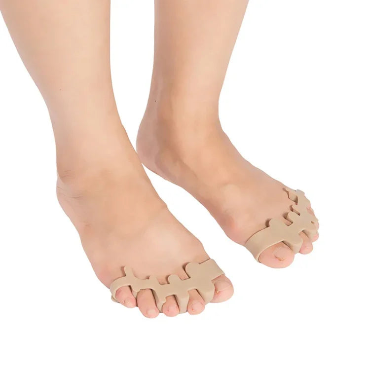 Dụng Cụ Chỉnh Ngón Chân Cái Vẹo Bằng Silicone, Ngón Chân Cái Lớn, Dày, Đeo Giày Được, Dùng Tại Nhà