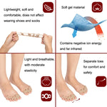 Dụng Cụ Chỉnh Ngón Chân Cái Vẹo Bằng Silicone, Ngón Chân Cái Lớn, Dày, Đeo Giày Được, Dùng Tại Nhà