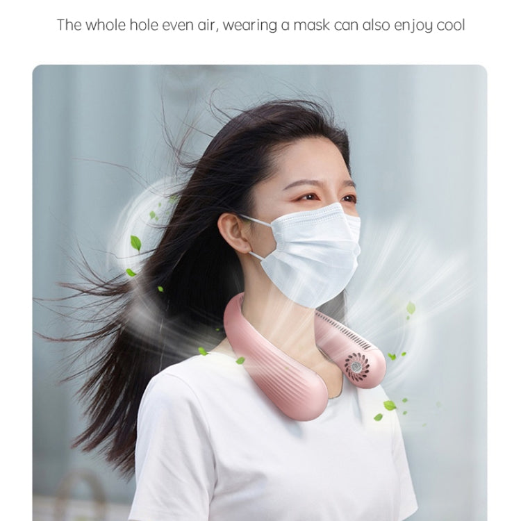 Quạt cổ treo lười không cánh, quạt thể thao yên tĩnh, mẫu:, T36 trắng 3000 mAh, T36 đen 3000 mAh, T36 hồng 3000 mAh, A306 bốn lõi 4000 mAh hồng, A306 bốn lõi 4000 mAh xanh lá, A306 bốn lõi 4000 mAh trắng