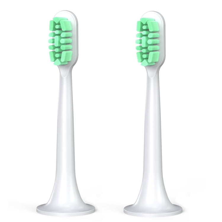 2 cái đầu bàn chải thay thế cho bàn chải điện Xiaomi Mijia T300 T500, bàn chải T300 & T500 (Xanh), (Hồng)