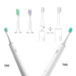 2 cái đầu bàn chải thay thế cho bàn chải điện Xiaomi Mijia T300 T500, bàn chải T300 & T500 (Xanh), (Hồng)