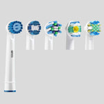 2 cái đầu bàn chải thay thế cho toàn bộ dòng bàn chải điện Oral-B, làm sạch hàng ngày, làm sạch chính xác, làm sạch đa góc, trắng sáng chuyên nghiệp, làm sạch nha khoa Flouse