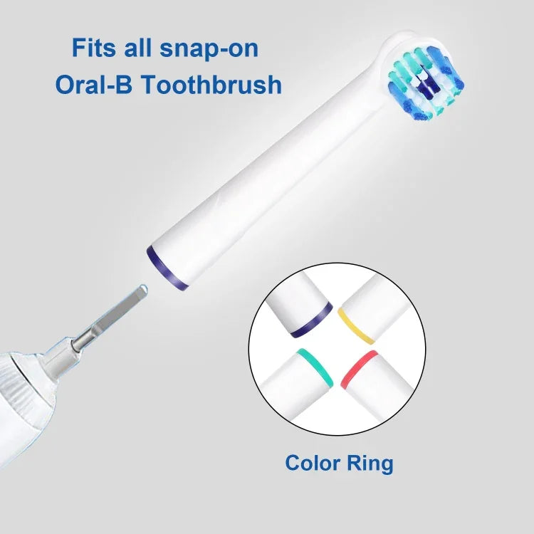 2 cái đầu bàn chải thay thế cho toàn bộ dòng bàn chải điện Oral-B, làm sạch hàng ngày, làm sạch chính xác, làm sạch đa góc, trắng sáng chuyên nghiệp, làm sạch nha khoa Flouse