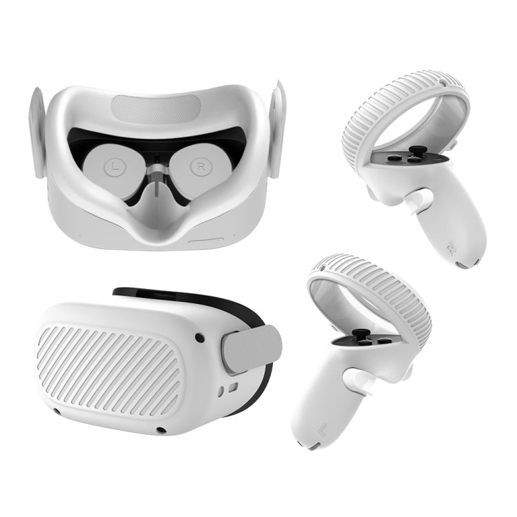 Vỏ bảo vệ tay cầm ống kính kính VR cho Oculus Quest 2, Màu trắng, đỏ, xanh lá