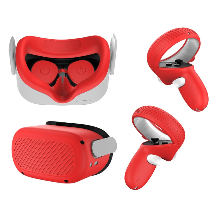 Vỏ bảo vệ tay cầm ống kính kính VR cho Oculus Quest 2, Màu trắng, đỏ, xanh lá