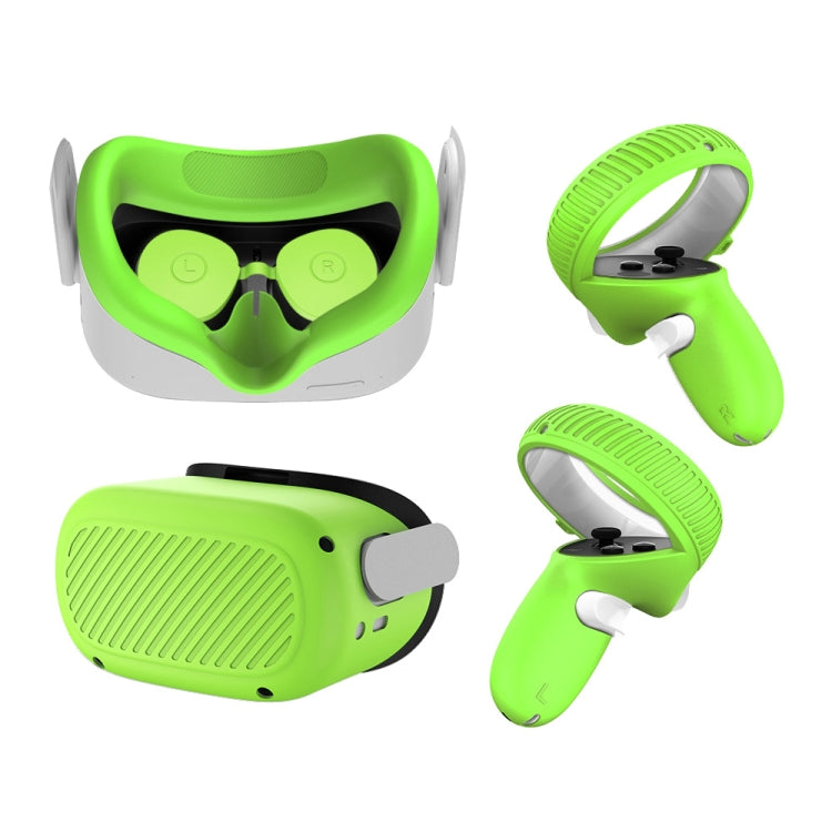Vỏ bảo vệ tay cầm ống kính kính VR cho Oculus Quest 2, Màu trắng, đỏ, xanh lá