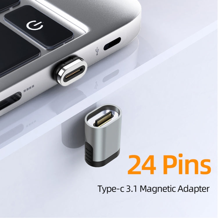 Bộ chuyển đổi nam châm TZ28 PD 100W 24Pin sạc nhanh và truyền dữ liệu video Type-C / USB-C