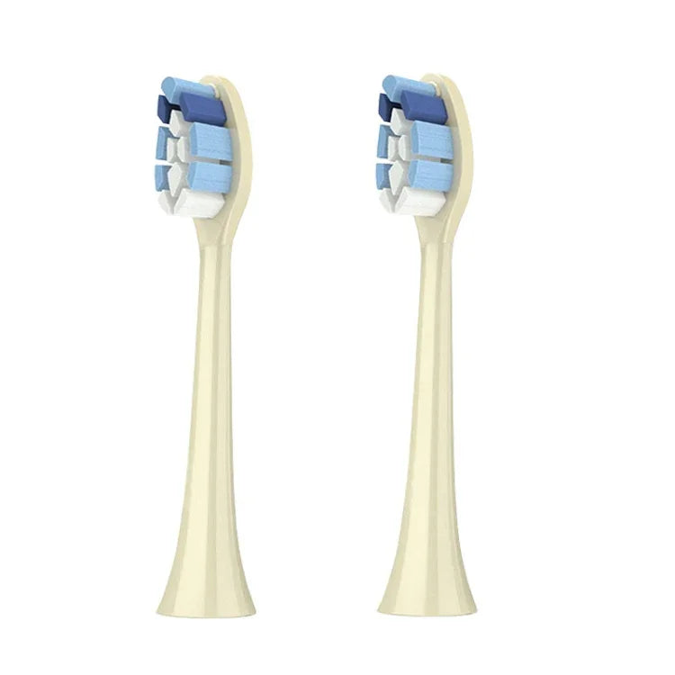 2 Đầu bàn chải điện cho Ulike UB602 UB603 UB601, Kiểu dáng:, Trắng sáng Lá cây, Trắng sáng Loại trắng, Mềm - nhạy trắng, Làm sạch cơ bản trắng, Làm sạch cơ bản hồng