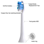 2 Đầu bàn chải điện cho Ulike UB602 UB603 UB601, Kiểu dáng:, Trắng sáng Lá cây, Trắng sáng Loại trắng, Mềm - nhạy trắng, Làm sạch cơ bản trắng, Làm sạch cơ bản hồng