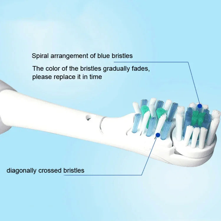 Bộ 4 đầu bàn chải điện thay thế đa hướng cho Oral B 3733 4732 4734