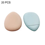 2 bộ/20 cái bông mút trang điểm da mini ướt và khô màu ngẫu nhiên, 20 cái màu xanh dương, 20 cái màu trắng, 20 cái màu da tối, 20 cái hồng tím, 20 cái đen, 2 bộ/20 cái màu hỗn hợp
