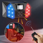 Báo động hồng ngoại cảm biến cơ thể người chống trộm ao cá vườn ngoài trời năng lượng mặt trời RC-711