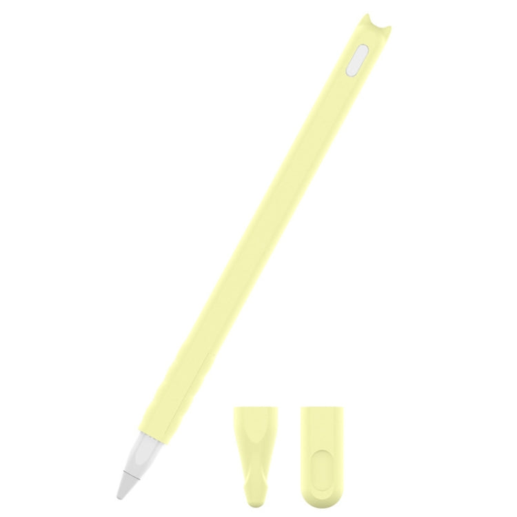 2 chiếc túi bọc bút cảm ứng silicon hoạt hình cho Apple Pencil 2