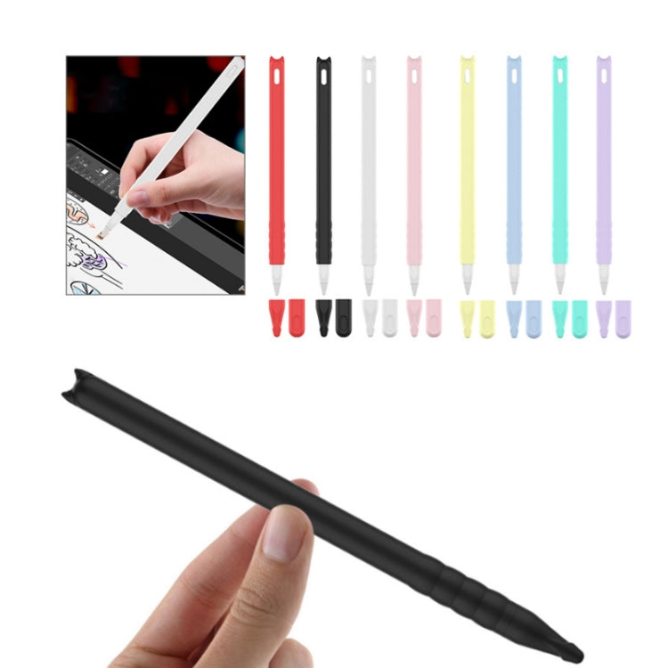 2 chiếc túi bọc bút cảm ứng silicon hoạt hình cho Apple Pencil 2