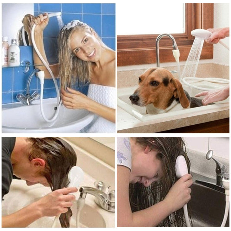Đầu vòi sen cầm tay hình tròn áp lực cao tiết kiệm nước, vòi sen tròn