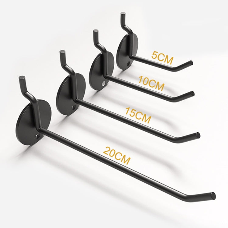 10 cái móc phun tấm lỗ trưng bày phụ kiện trang sức, chiều dài:, 5cm, 10cm, 15cm, 20cm