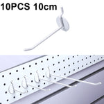 10 cái móc phun tấm lỗ trưng bày phụ kiện trang sức, chiều dài:, 5cm, 10cm, 15cm, 20cm