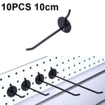 10 cái móc phun tấm lỗ trưng bày phụ kiện trang sức, chiều dài:, 5cm, 10cm, 15cm, 20cm