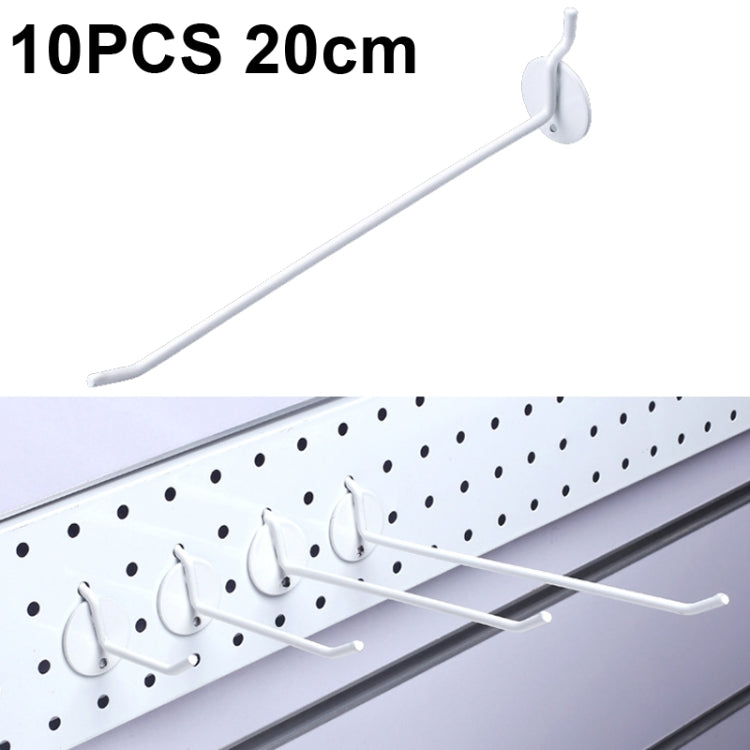 10 cái móc phun tấm lỗ trưng bày phụ kiện trang sức, chiều dài:, 5cm, 10cm, 15cm, 20cm