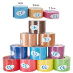 3 cuộn băng cơ băng thể thao băng đầu gối bóng rổ, Kích thước:, 2.5cm x 5m, 3.8cm x 5m, 5cm x 5m