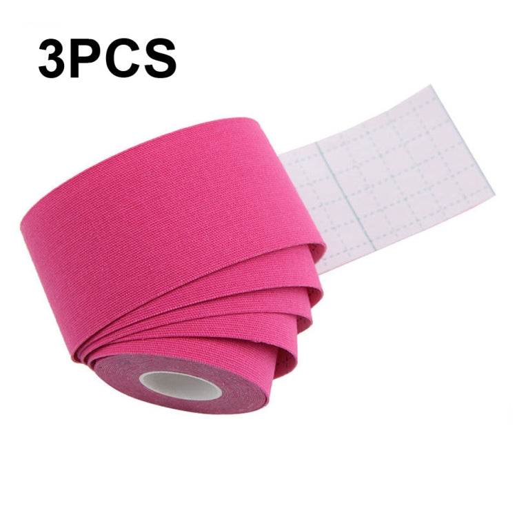 3 cuộn băng cơ băng thể thao băng đầu gối bóng rổ, Kích thước:, 2.5cm x 5m, 3.8cm x 5m, 5cm x 5m