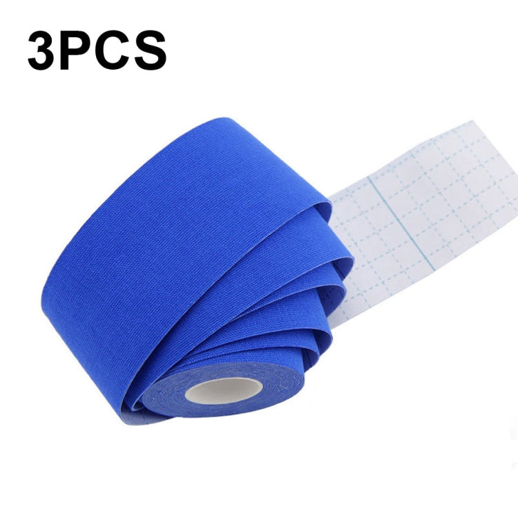 3 cuộn băng cơ băng thể thao băng đầu gối bóng rổ, Kích thước:, 2.5cm x 5m, 3.8cm x 5m, 5cm x 5m