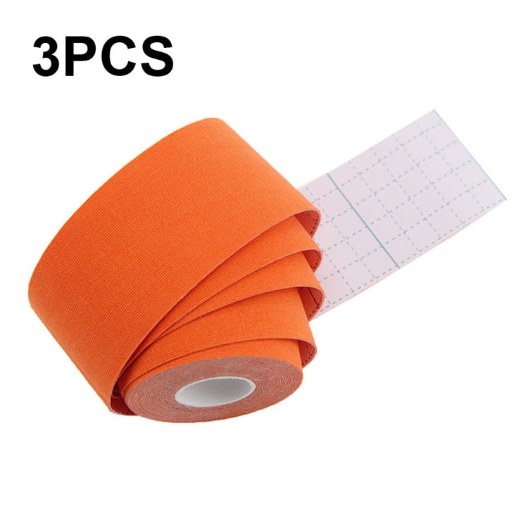 3 cuộn băng cơ băng thể thao băng đầu gối bóng rổ, Kích thước:, 2.5cm x 5m, 3.8cm x 5m, 5cm x 5m