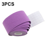 3 cuộn băng cơ băng thể thao băng đầu gối bóng rổ, Kích thước:, 2.5cm x 5m, 3.8cm x 5m, 5cm x 5m