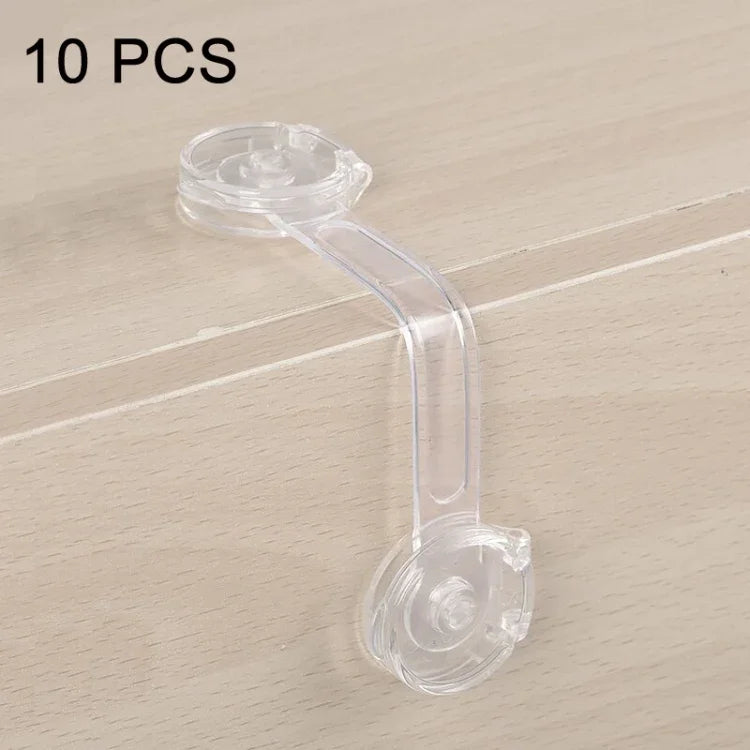 Khóa an toàn chống mở ngăn kéo tủ lạnh cho trẻ em, 10 cái/gói, khóa đôi 10 cái/gói, 5 cái/gói, khóa đôi 5 cái/gói, 5 cái trong suốt + 5 khóa đôi