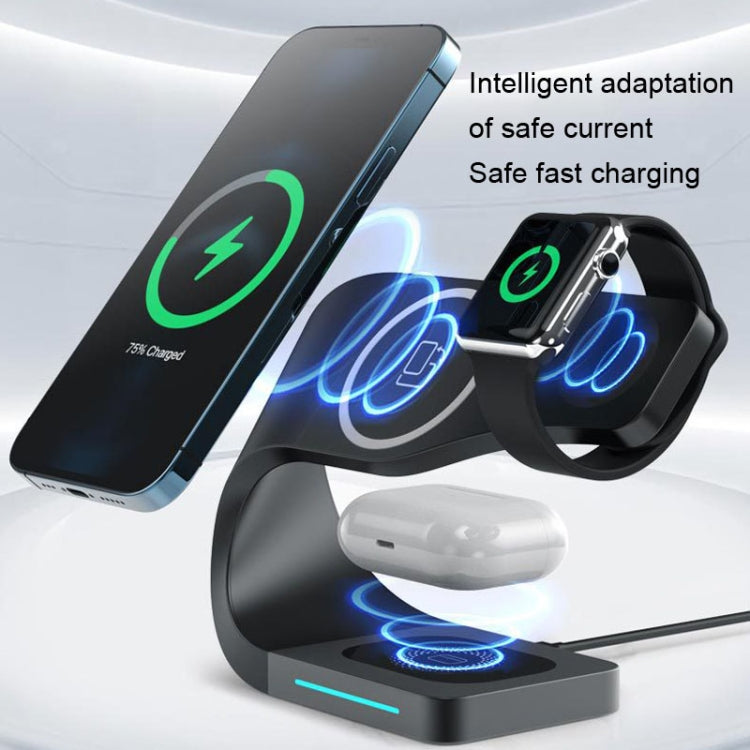 Sạc không dây 4 trong 1 LFX-178 cho điện thoại thông minh & iWatch & AirPods, LFX-178