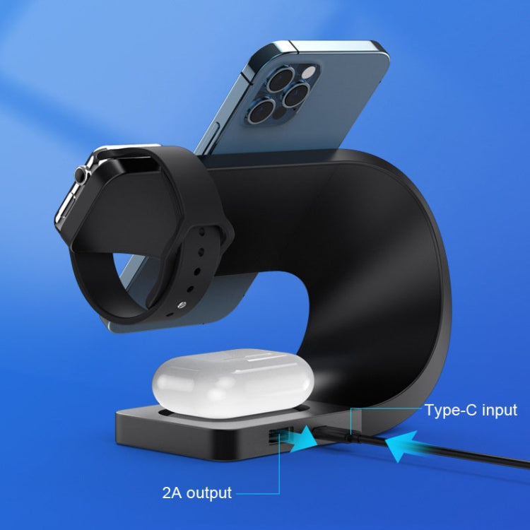Sạc không dây 4 trong 1 LFX-178 cho điện thoại thông minh & iWatch & AirPods, LFX-178
