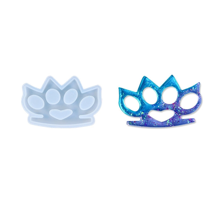 Khuôn silicone DIY D650 chống ngón tay rơi, 2 cái D650 01, 2 cái D650 02