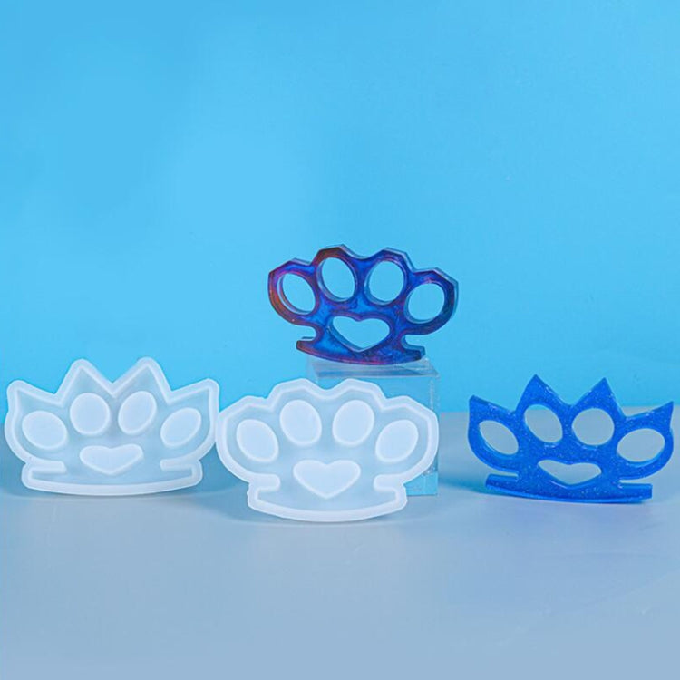 Khuôn silicone DIY D650 chống ngón tay rơi, 2 cái D650 01, 2 cái D650 02