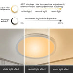 Đèn trần LED điều khiển từ xa WiFi Bluetooth 2.4G, điện áp:, tiêu chuẩn EU 220V-240V, tiêu chuẩn Mỹ 110V-130V