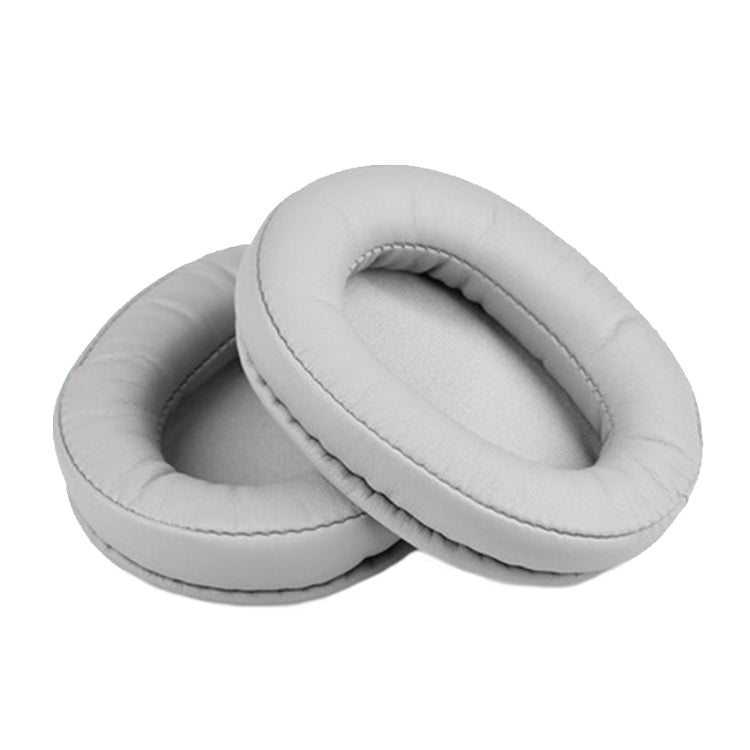 2 cái bọc tai nghe bằng mút xốp cho SONY MDR-7506 / V6 / 900ST, chỉ khâu màu xám, đen, trắng, nâu, lưới đen, chỉ khâu lưới, lưới đen trắng, lưới đen xanh, lưới đen xanh lá, lỗ đen, da cừu đen, da cừu nâu