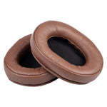 2 PCS Headset Sponge Earmuffs For SONY MDR-7506 / V6 / 900ST, Gray Stitching, Black Stitching, White Stitching, Brown Stitching, Black Net, Net Stitching, Black White Net, Black Blue Net, Black Green Net, Black Hole, Black Lambskin, Brown Lambskin