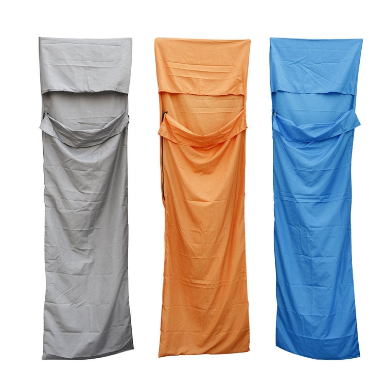 Ultralight Outdoor Sleeping Bag Pongee Portable Single Sleeping Bags, 210x70cm Gray, 210x70cm Blue, 210x70cm Orange