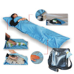 Ultralight Outdoor Sleeping Bag Pongee Portable Single Sleeping Bags, 210x70cm Gray, 210x70cm Blue, 210x70cm Orange