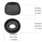 6 cái nút tai silicone cho TWS Samsung Galaxy Buds Pro, kích thước lớn màu đen, trung bình đen, nhỏ đen, lớn xám, trung bình xám, nhỏ xám, lớn tím, trung bình tím, nhỏ tím