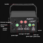 Đèn Laser Mini Sân Khấu Kích Hoạt Bằng Giọng Nói T10 Có Điều Khiển Từ Xa