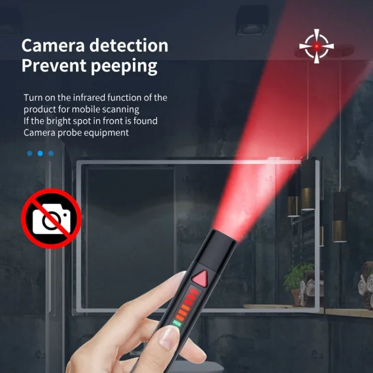 Bút phát hiện tín hiệu S68 Máy dò camera khách sạn chống chụp lén, S68