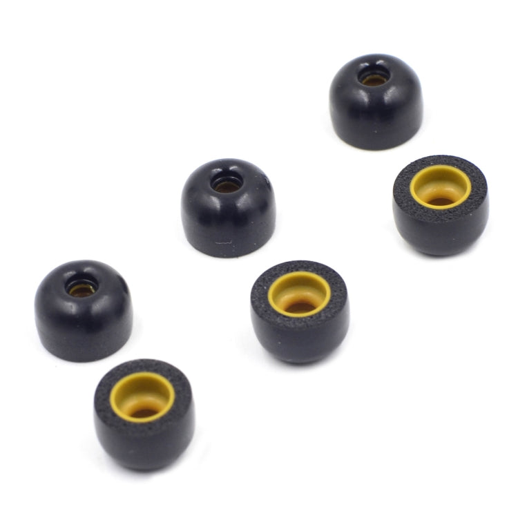 6 cái nút tai bằng mút nhớ cho TWS Jabra Elite 65T Sony WF-1000XM3 tai nghe không dây thật, kích thước lớn, trung bình, nhỏ