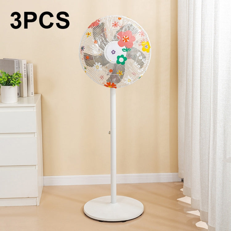 Bọc quạt gia dụng chống nước và chống bụi PEVA, màu: khủng long nhỏ dài, hoa hướng dương dài, hoa hướng dương ngắn, khủng long nhỏ dài, khủng long nhỏ ngắn