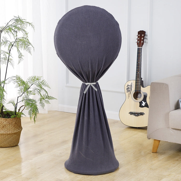 Bọc quạt vải đàn hồi chống bụi dùng trong gia đình, kích thước 110x45cm, màu xanh dương, xám, xanh lá