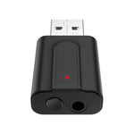 BT10 Bộ phát thu USB Bluetooth 5.0 2 trong 1 Bộ chuyển đổi loa máy tính tai nghe không dây, BT10