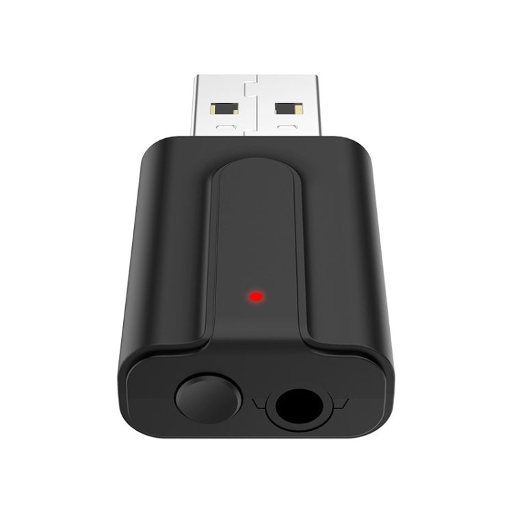 BT10 Bộ phát thu USB Bluetooth 5.0 2 trong 1 Bộ chuyển đổi loa máy tính tai nghe không dây, BT10