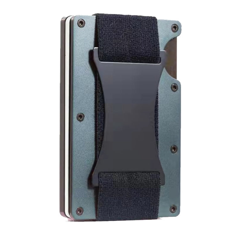 Ví đựng thẻ kim loại bảo vệ định vị ZDL-05 cho AirTag thế hệ 2 / AirTag thế hệ 1, Xanh quân đội, Đen, Xám, Xanh nhạt