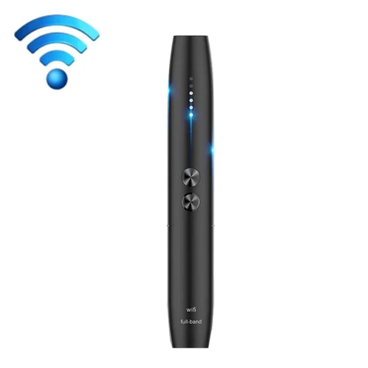 Bút phát hiện tín hiệu không dây CW09 Máy dò camera khách sạn chống chụp lén, quét GPS, chống theo dõi định vị, CW09 (Đen)