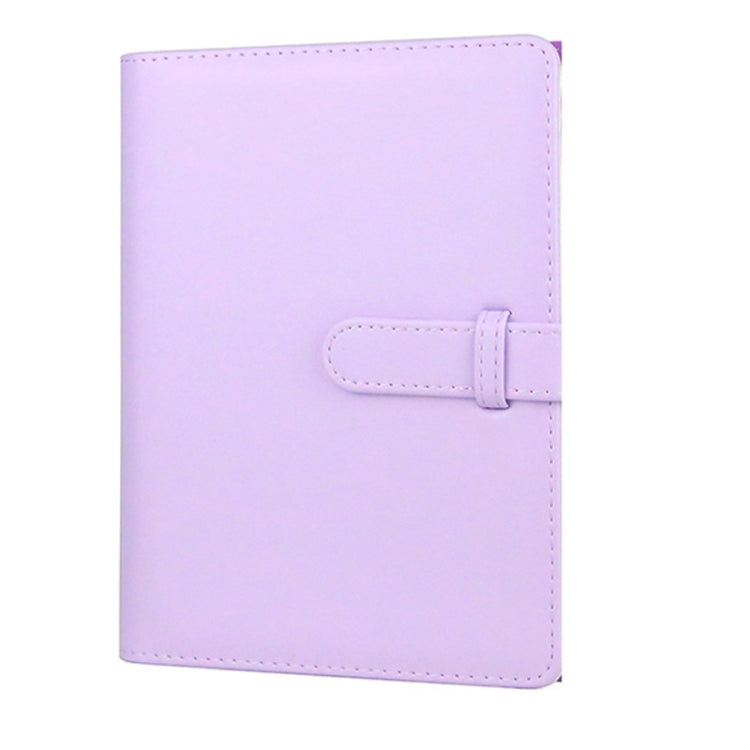 Album ảnh da PU 3 inch CAIUL, sách kỷ niệm bộ sưu tập ảnh, màu hồng anh đào, tím đinh hương, xanh Qingkong